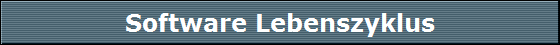 Software Lebenszyklus